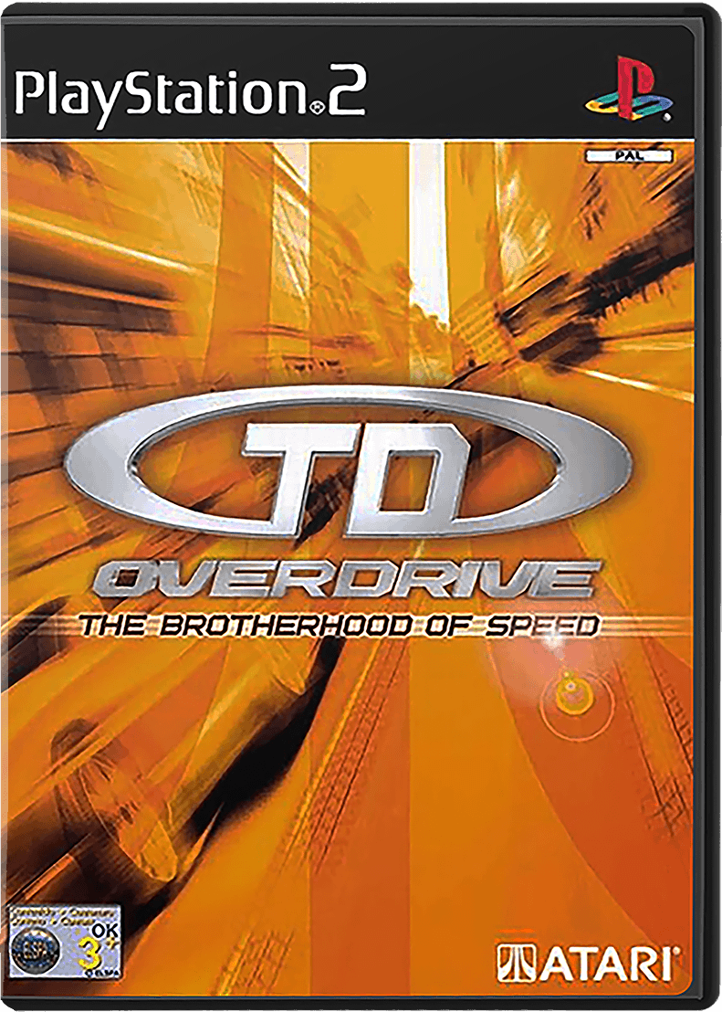 TD Overdrive: The Brotherhood of Speed box art for Playstation 2